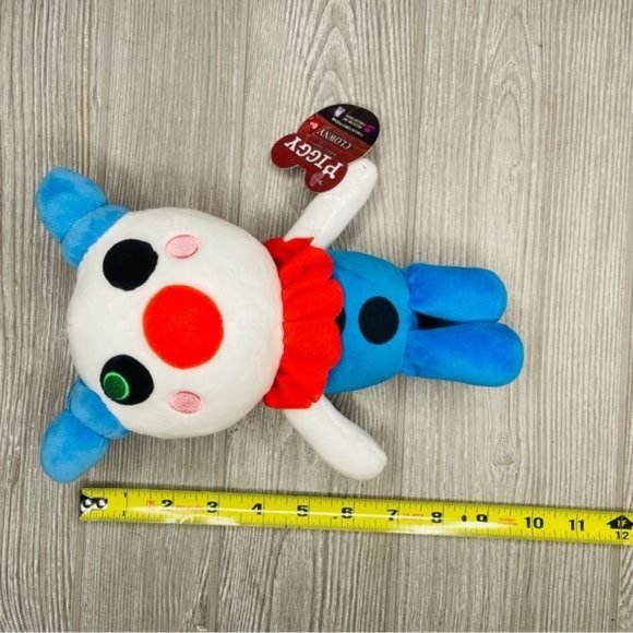 Piggy Clowny Clown 8” Collectible Plush Roblox PhatMojo brand toy - Picture 4 of 4